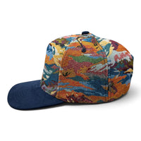 5 Panel Jacquard Navy