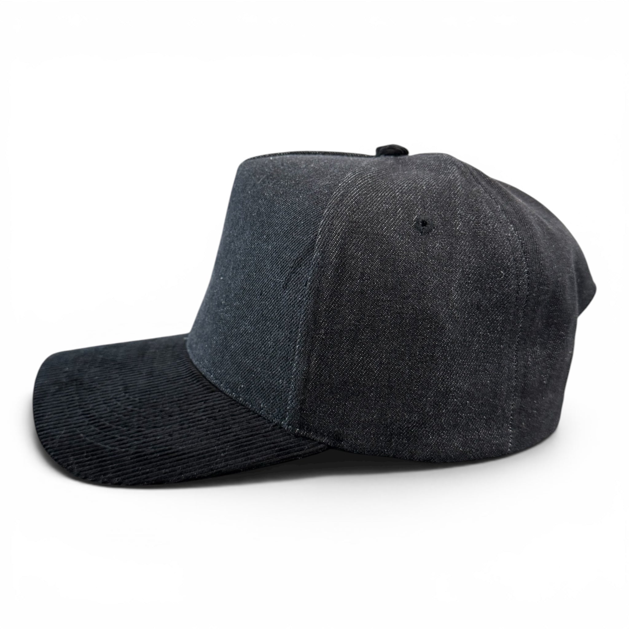 Black/ Denim Corduroy