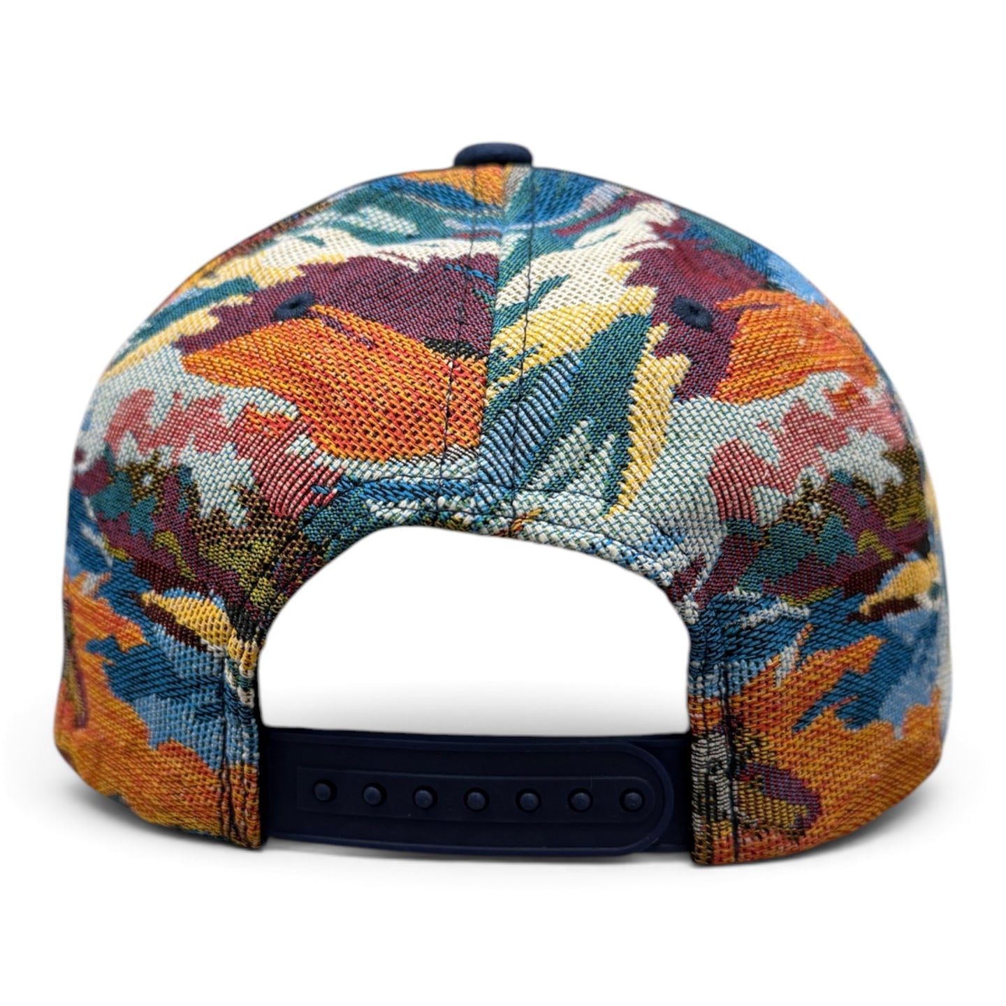 5 Panel Jacquard Navy