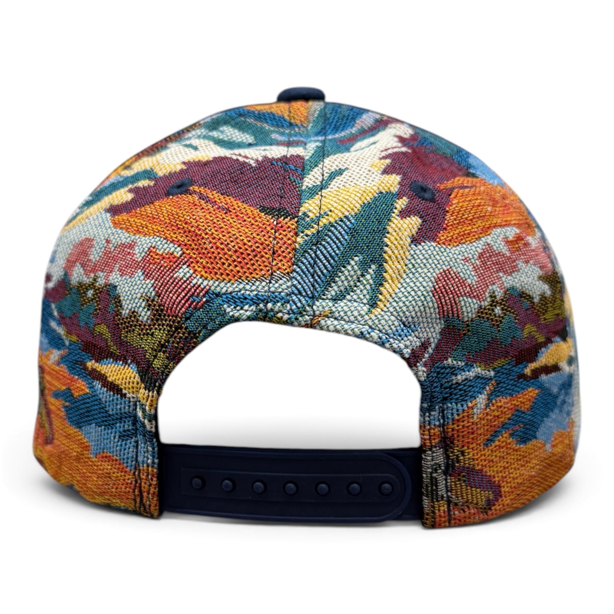 5 Panel Jacquard Navy