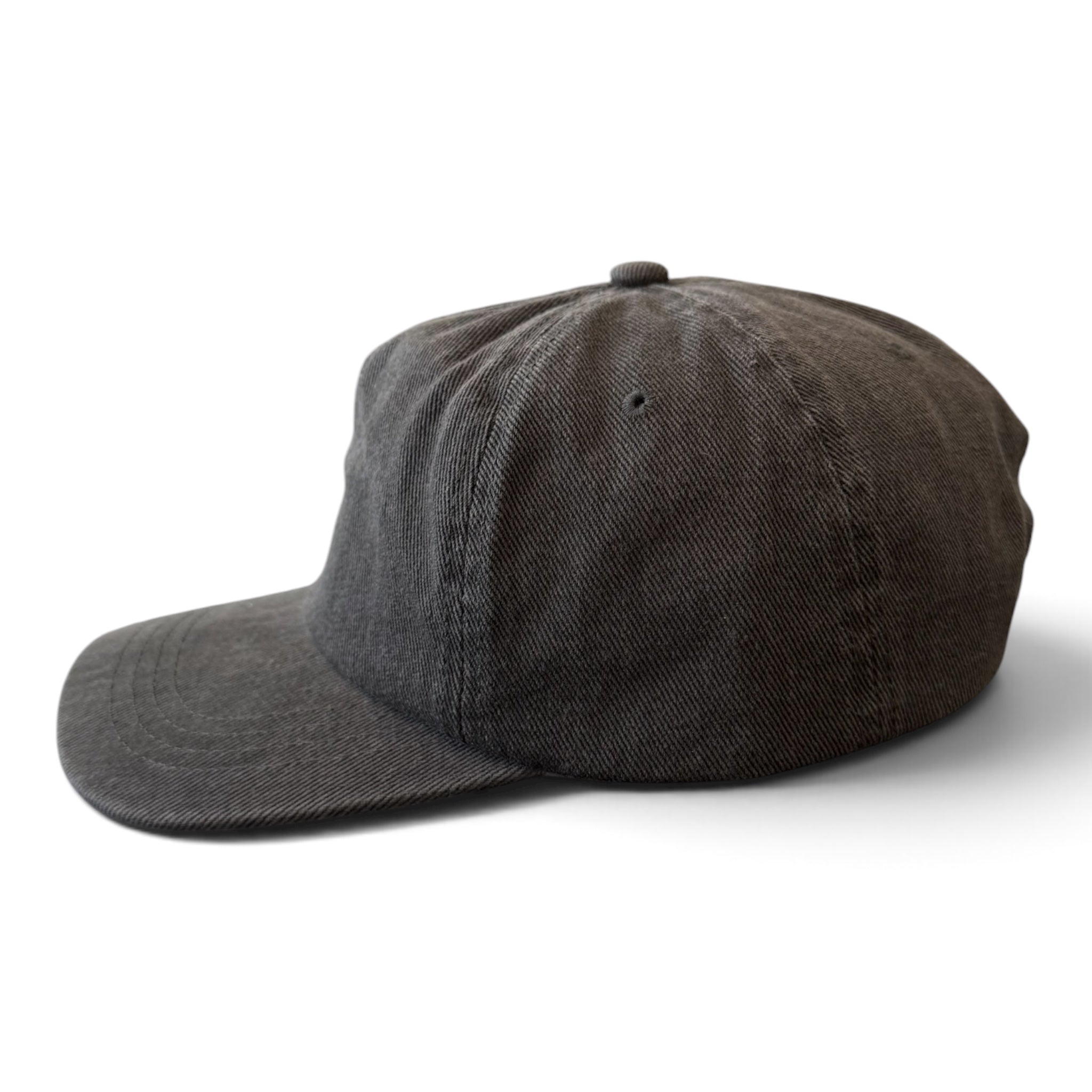 Dark Grey Washed Denim