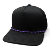 Black/ Purple Rope