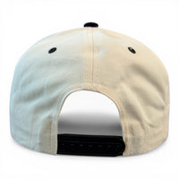 Cream/Black Corduroy Hat