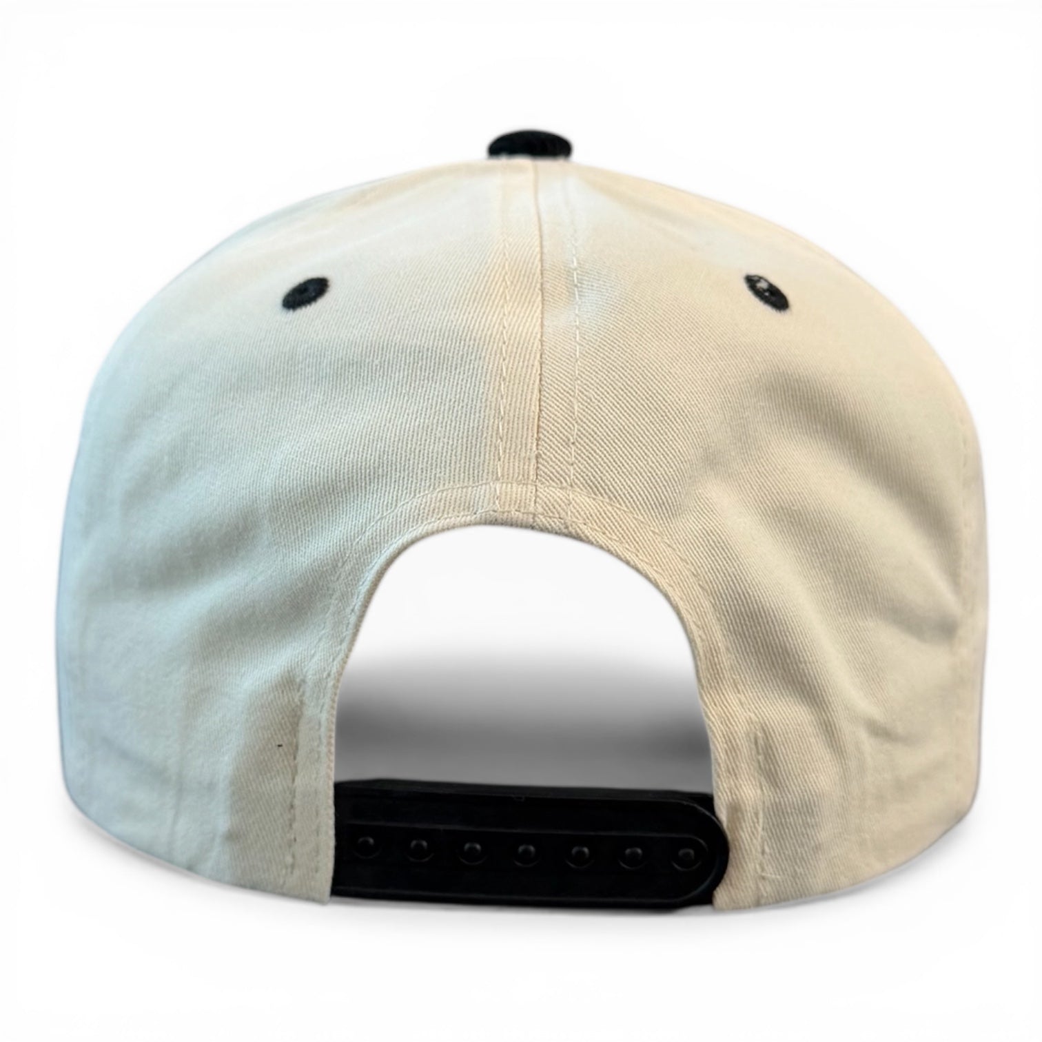 Cream/Black Corduroy Hat