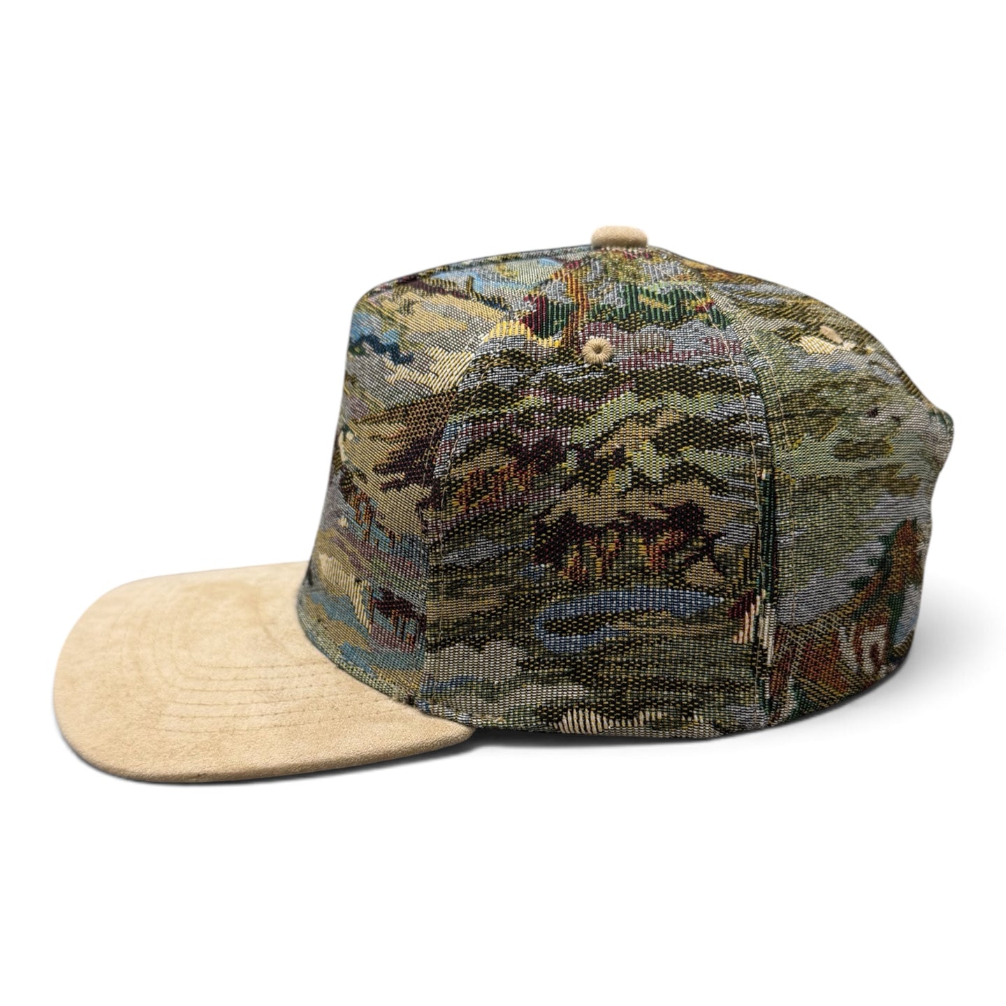 5 Panel Jacquard Cream