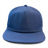 5 Panel Navy Hat