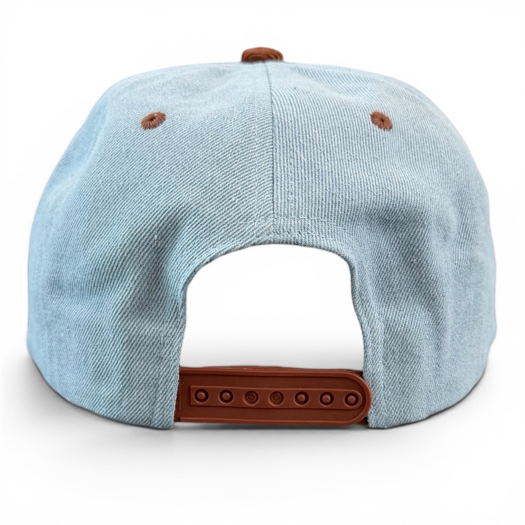 Denim/ Saddle Brown