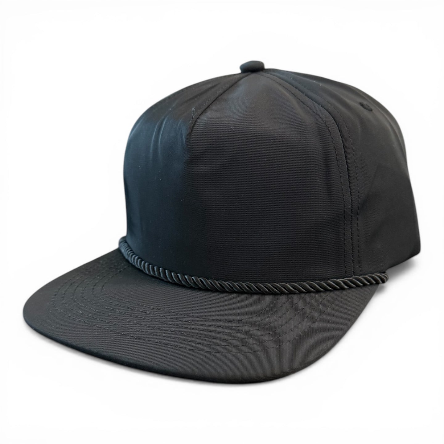 5 Panel Black Hat