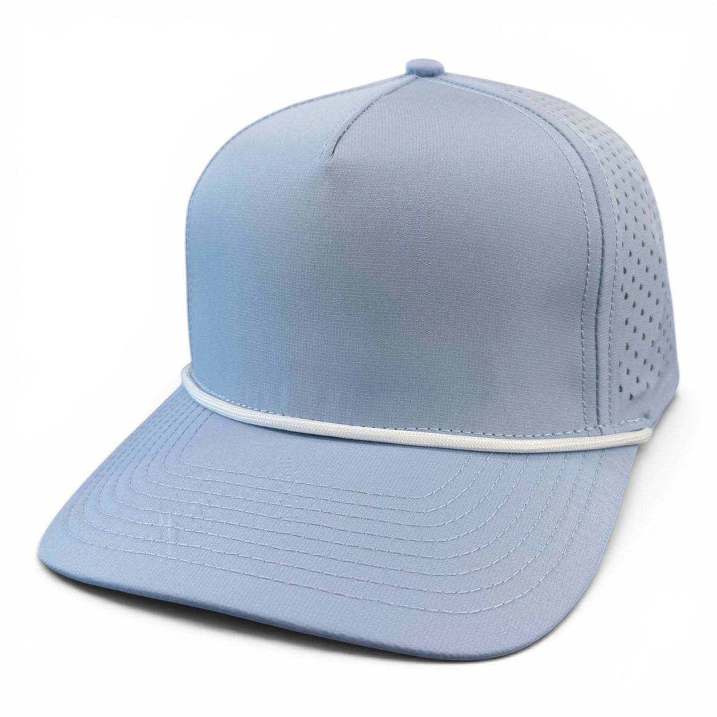 Light Blue/White Rope Non Label Hat