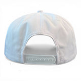 5 Panel White Hat
