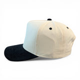 Cream/Black Corduroy Hat