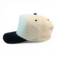 Cream/Black Corduroy Hat