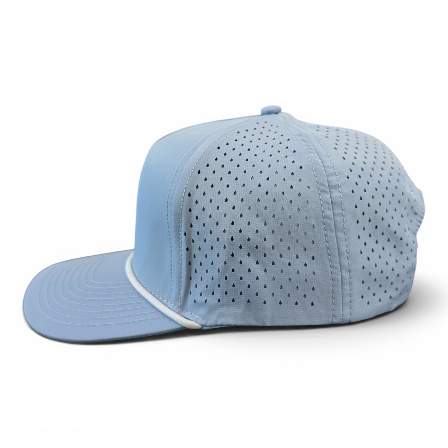 Light Blue/White Rope Non Label Hat