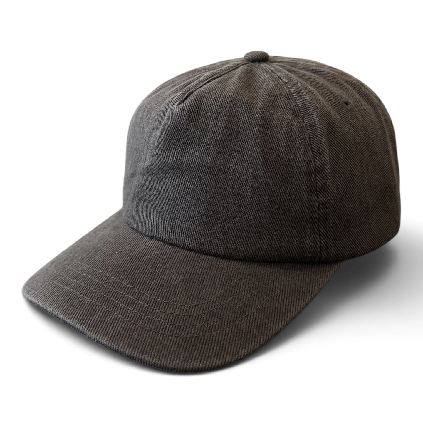 Dark Grey Washed Denim
