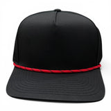 Black/ Red Rope