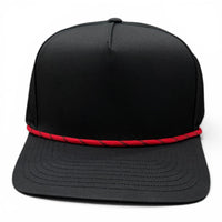 Black/ Red Rope