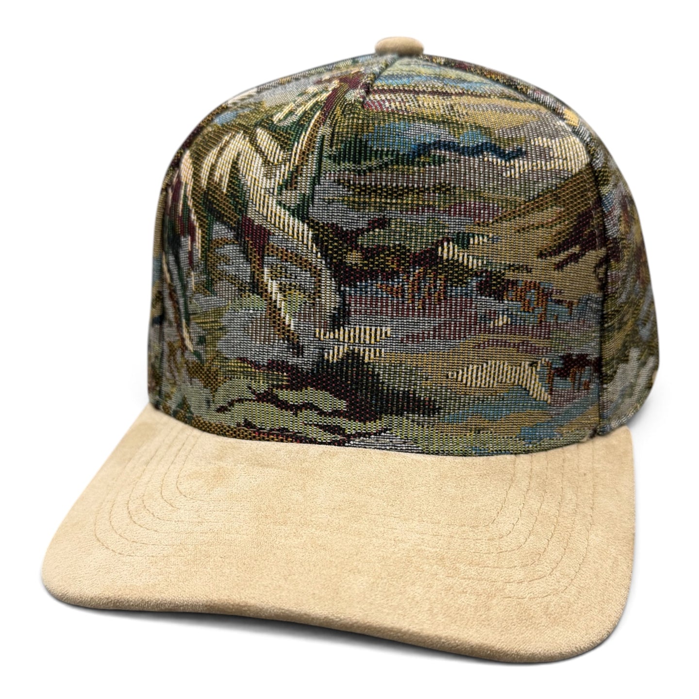5 Panel Jacquard Cream