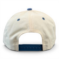 Cream/ Slate Blue Corduroy