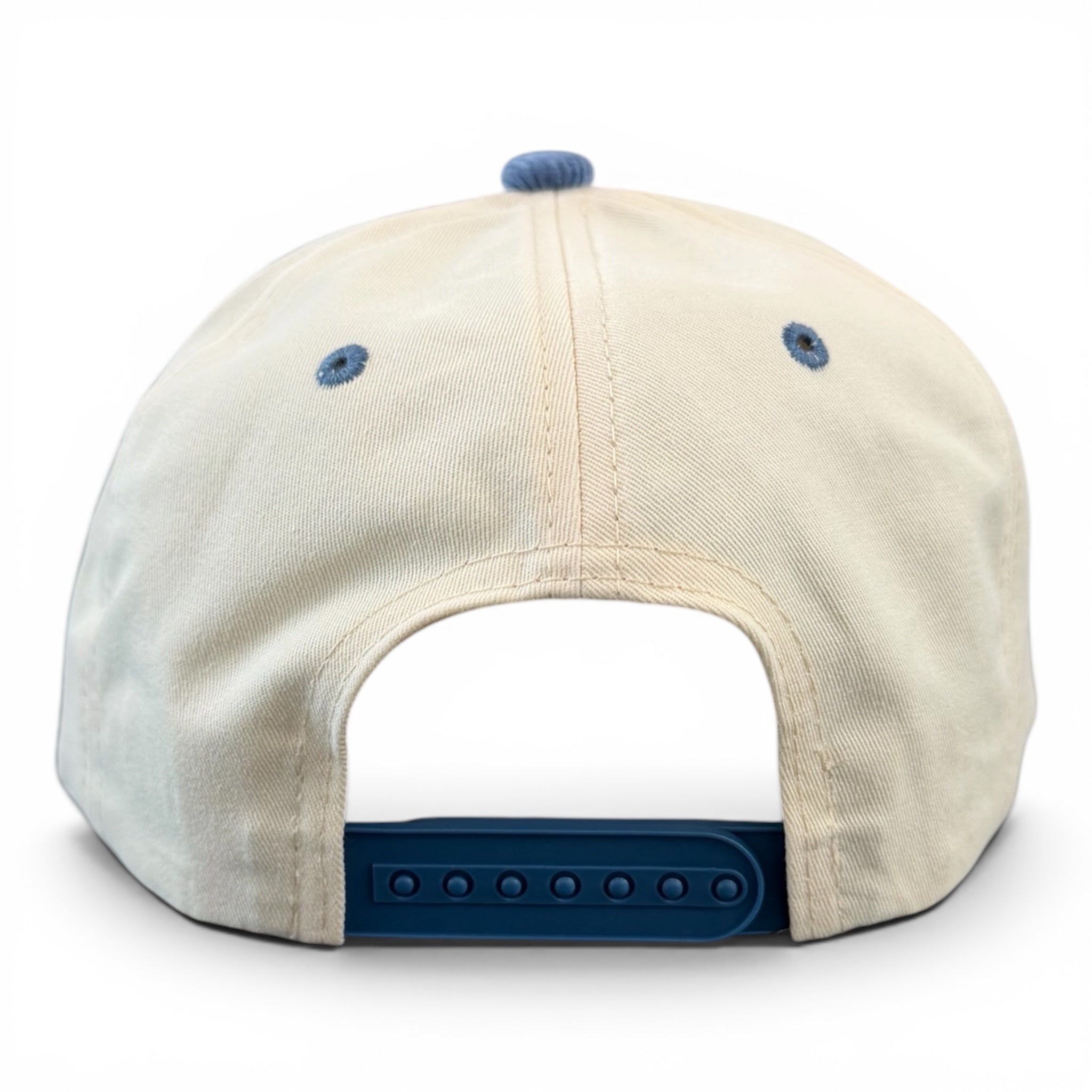 Cream/ Slate Blue Corduroy