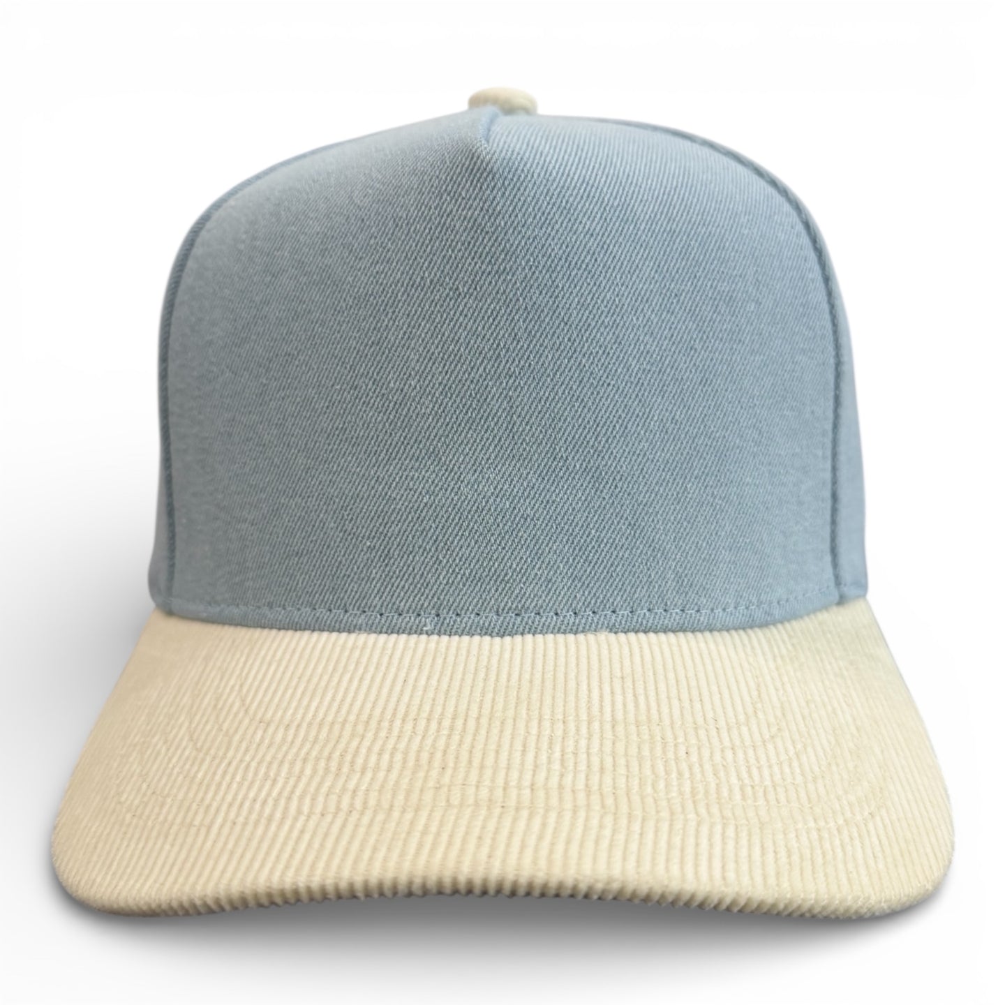 Denim/Cream Jean 5 Panel Hat