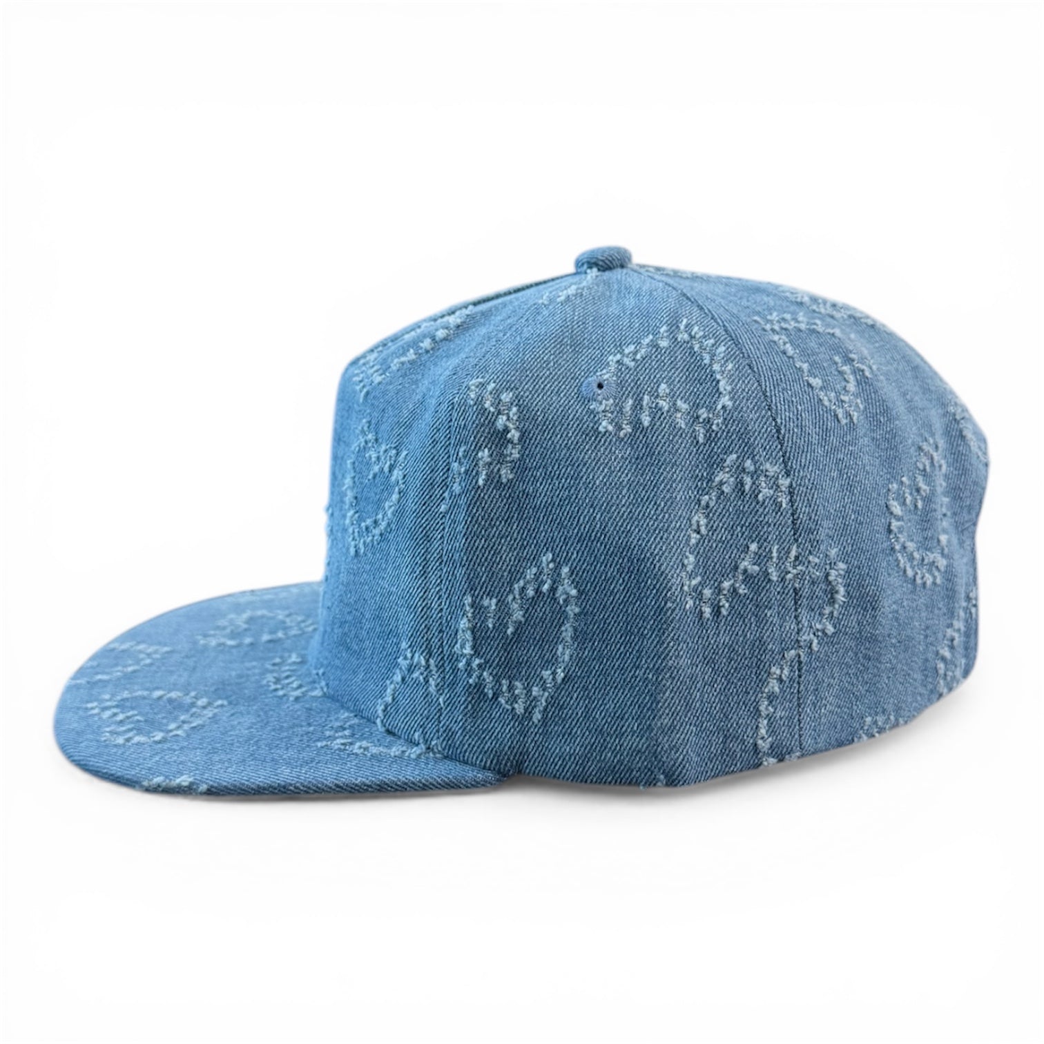 Denim Hearts Hat