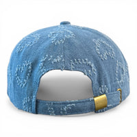 Denim Hearts Hat