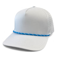 White/Sapphire Blue Rope