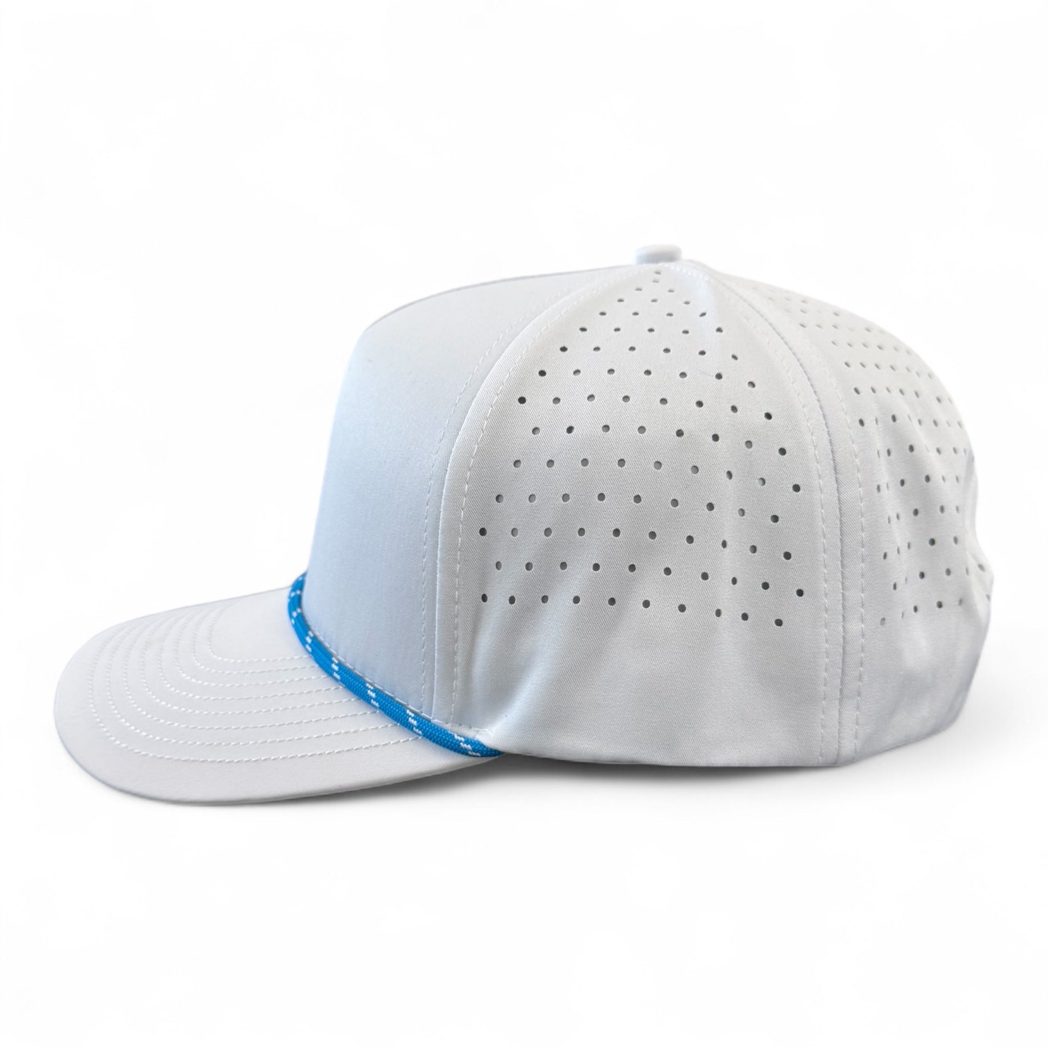 White/Sapphire Blue Rope