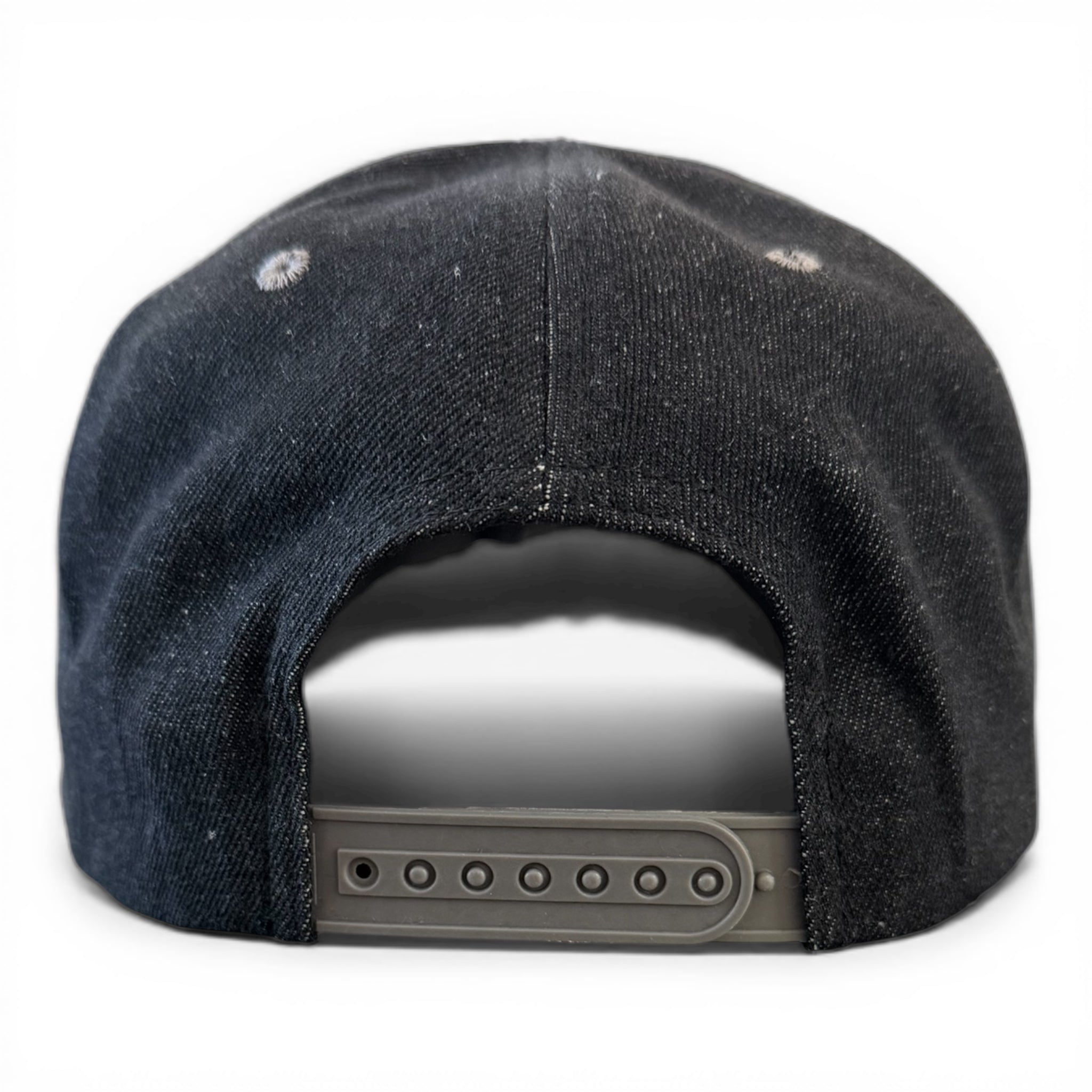 Black/Dark Grey Jean 5 Panel Hat
