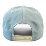 Denim/Cream Jean 5 Panel Hat